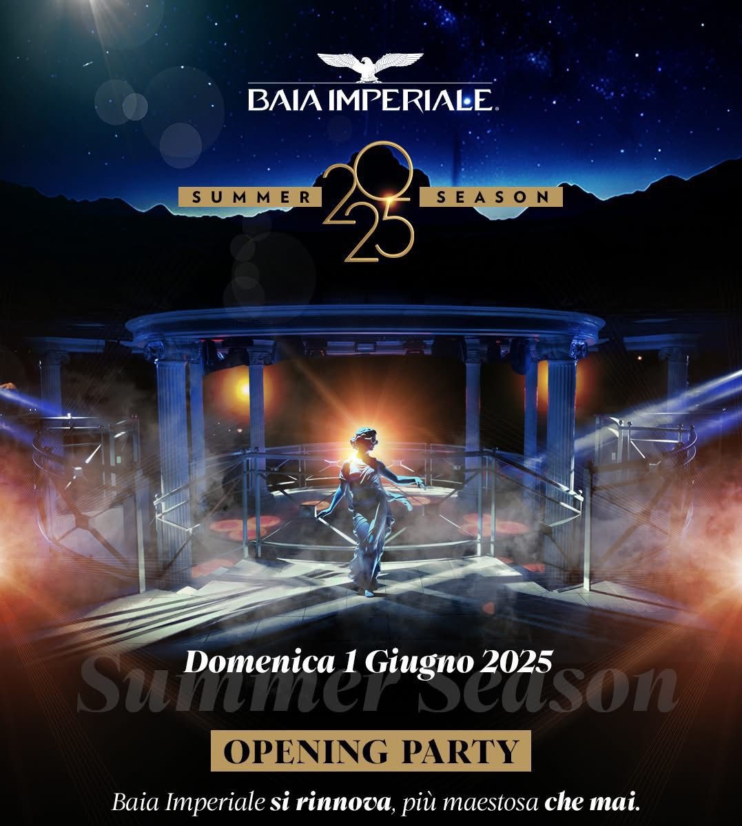 Inaugurazione Baia Imperiale - 1 Giugno!